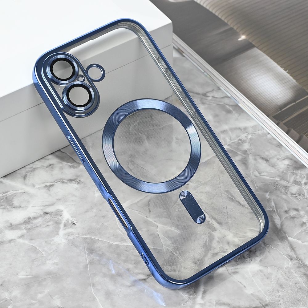 Maska za iPhone 17 6.3 Magsafe Lux, Svetloplava