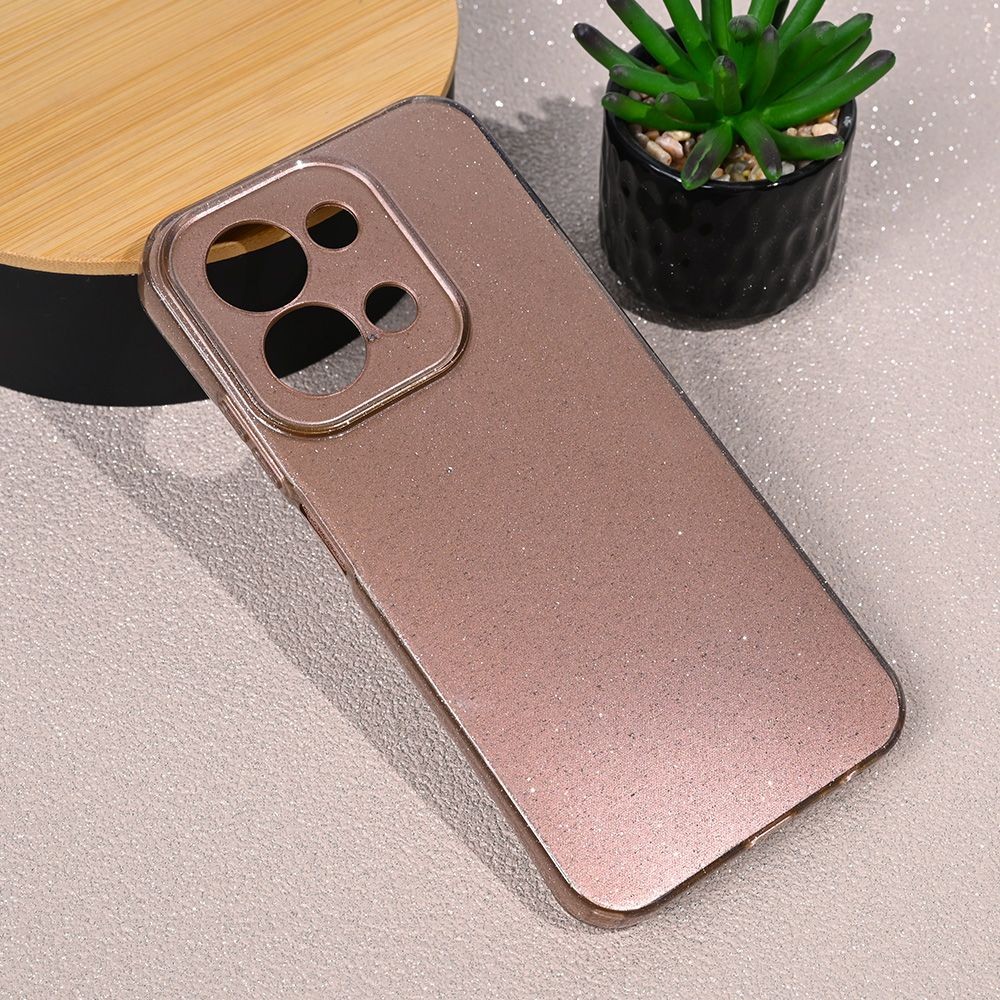 Maska za Xiaomi Redmi 15C 4G 173mm Sparkle Dust, Roze