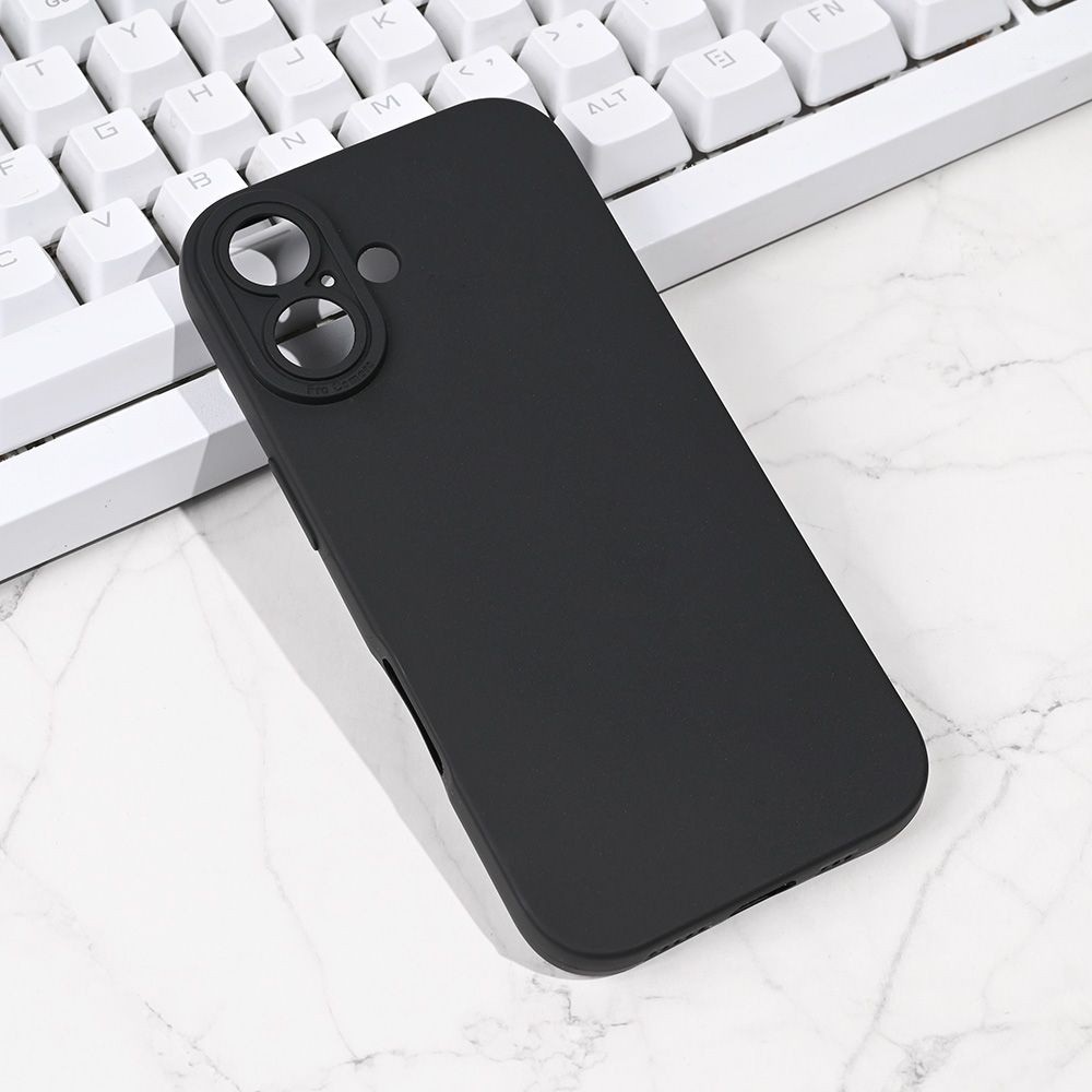 Silikonska maska za iPhone 17 6.3 Pro Camera, Crna