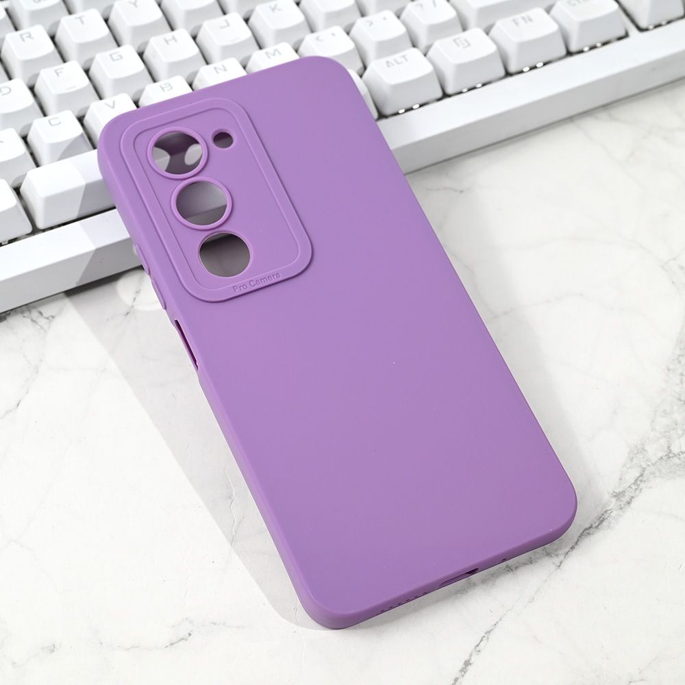 Silikonska maska za Xiaomi Redmi 15 4G 171mm Pro Camera, Ljubičasta