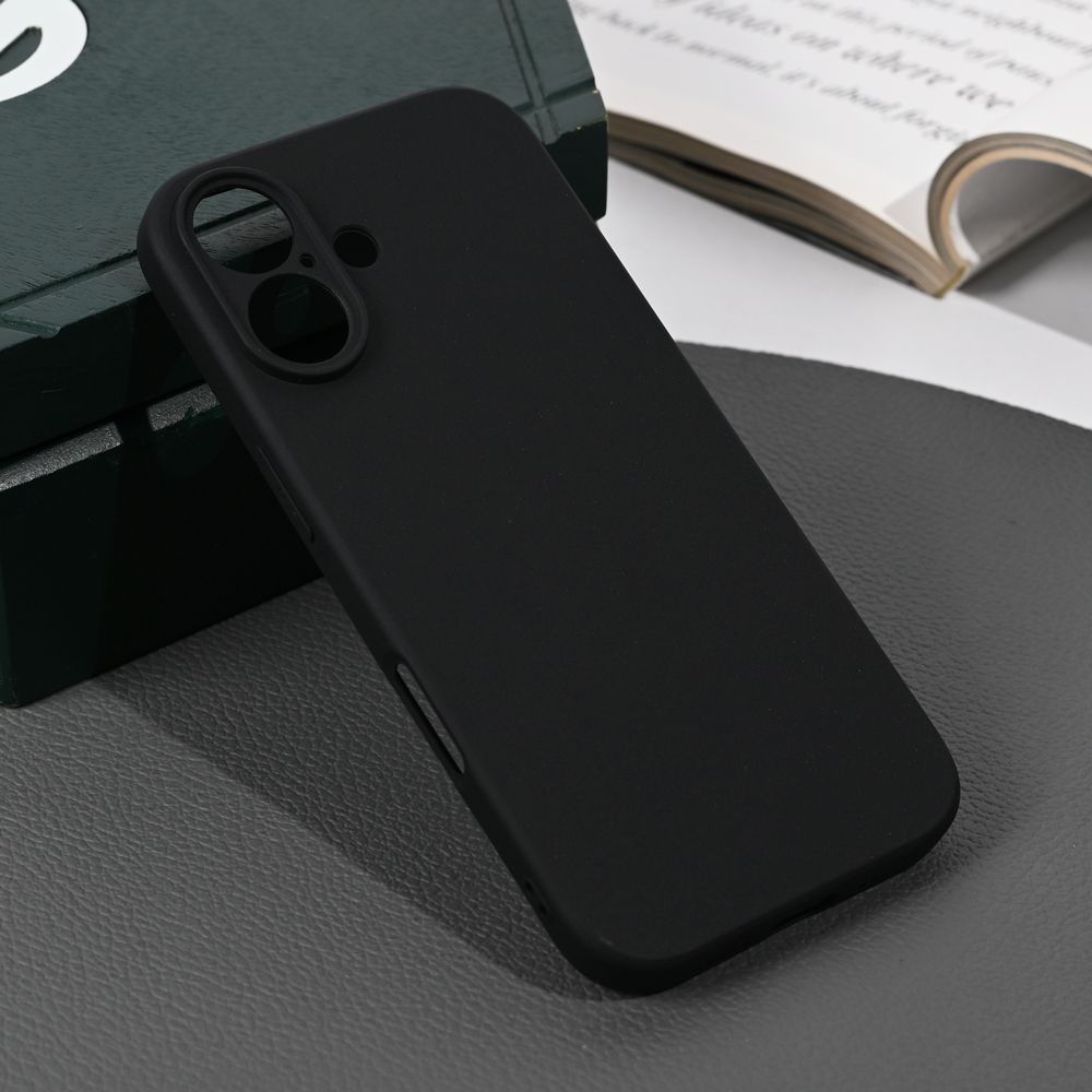 Silikonska maska za iPhone 17 6.3, Crna