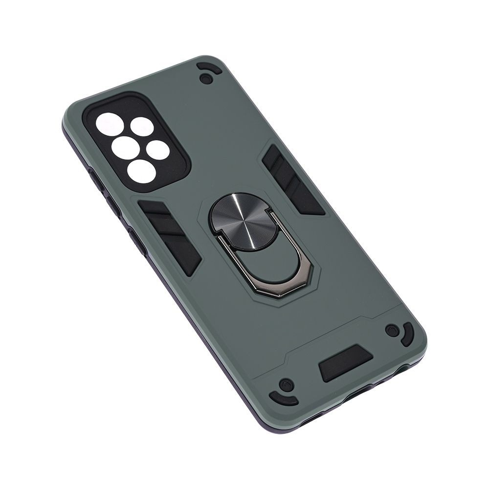 Maska za Samsung A525B Galaxy A52 5G Hard Ring, Tamnosiva