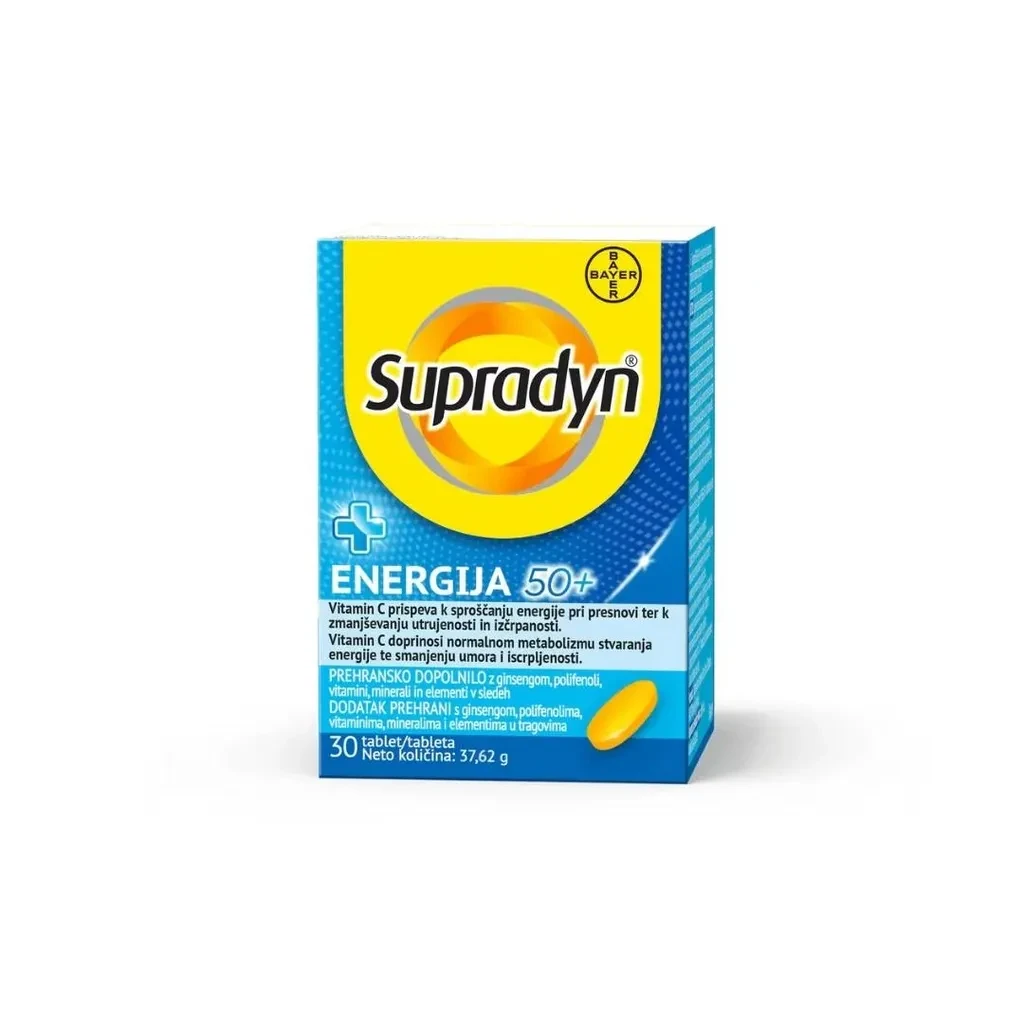 Supradyn Energija 50+, 30 Tableta