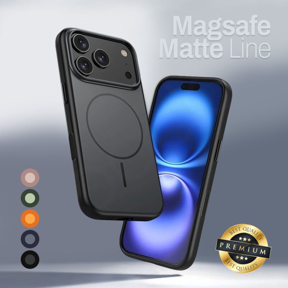Maska za iPhone 16 Pro Max 6.9 Magsafe Matte Line, Plava
