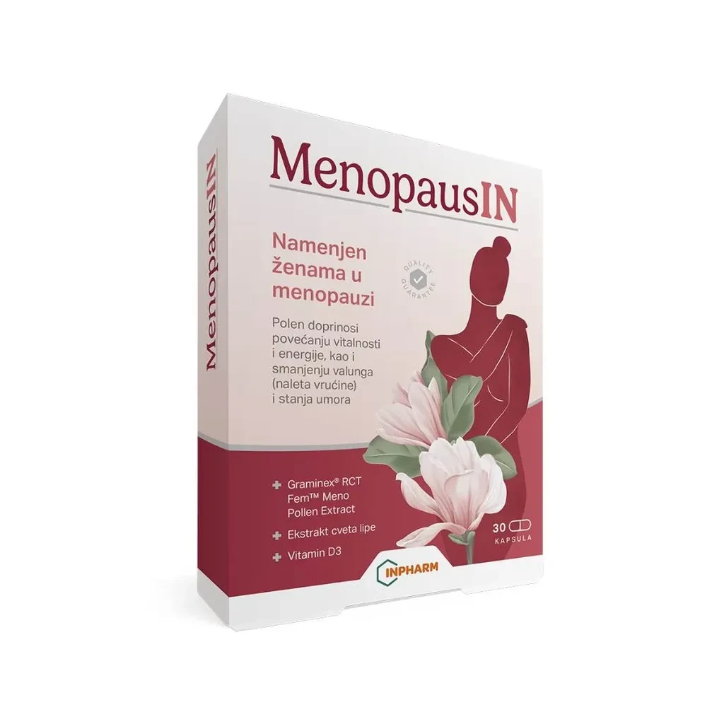 Inpharm Menopausin, 30 kapsula