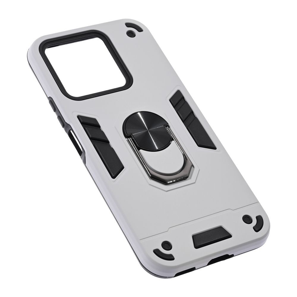 Maska za Honor X8b Hard Ring, Siva