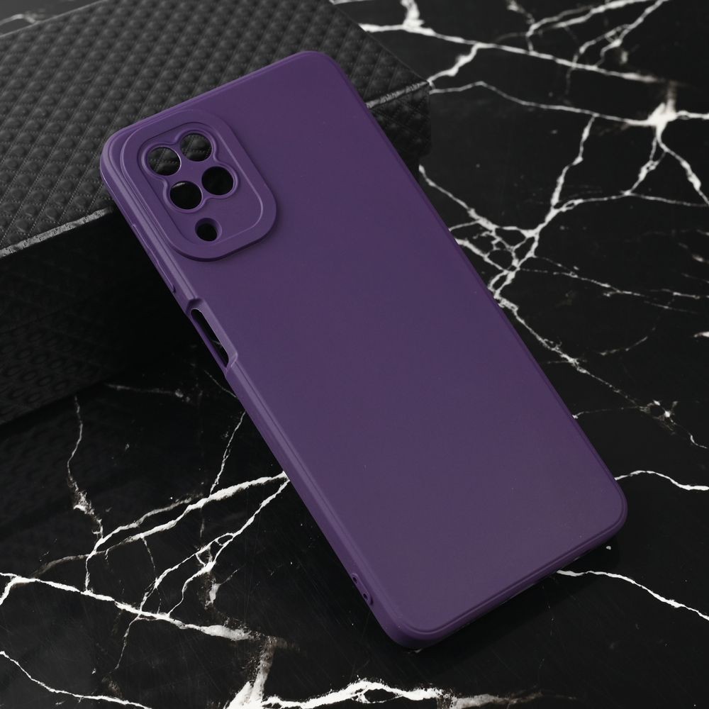 Teracell Maska za Samsung A125F Galaxy A12 Teracell Giulietta, Tamnoljubičasta