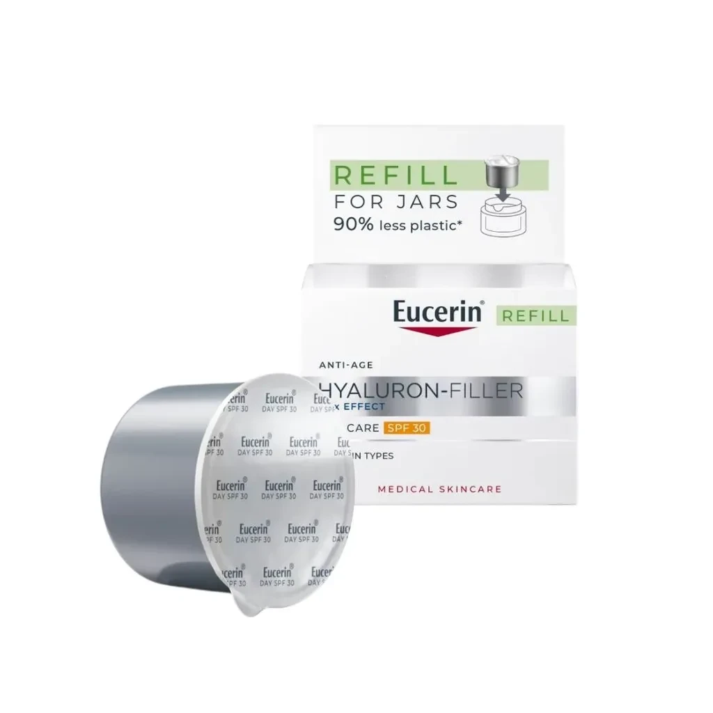 Eucerin Dnevna krema Hyaluron-Filler SPF30 Refill, 50 ml