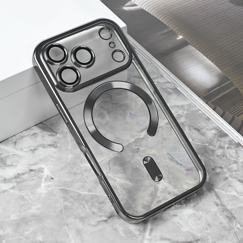 Maska za iPhone 17 Pro 6.3 Magsafe Lux, Siva