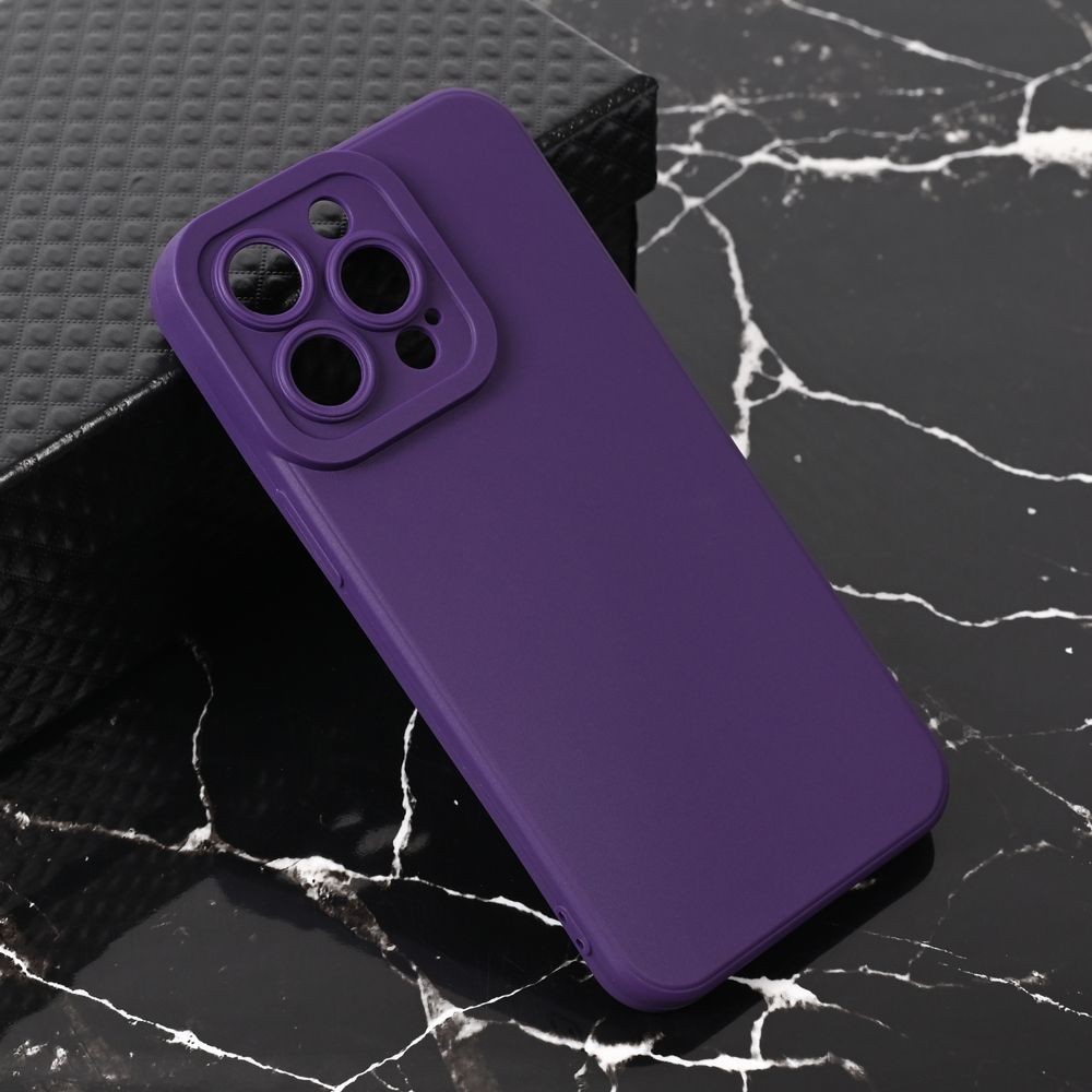 Teracell Maska za iPhone 13 6.1 Teracell Giulietta, Tamnoljubičasta