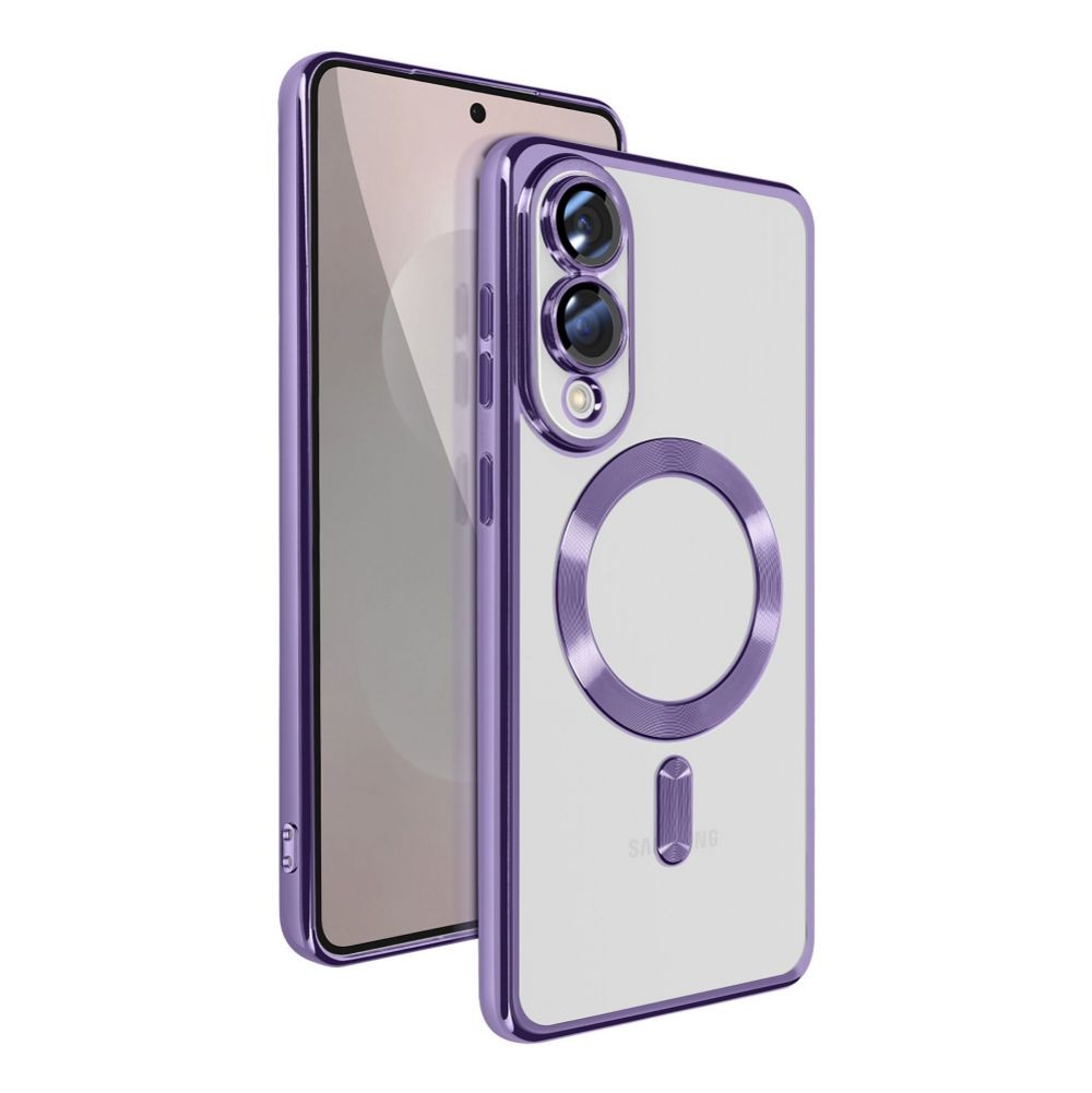 Maska za Samsung S937B Galaxy S25 Edge Magsafe Lux, Ljubičasta