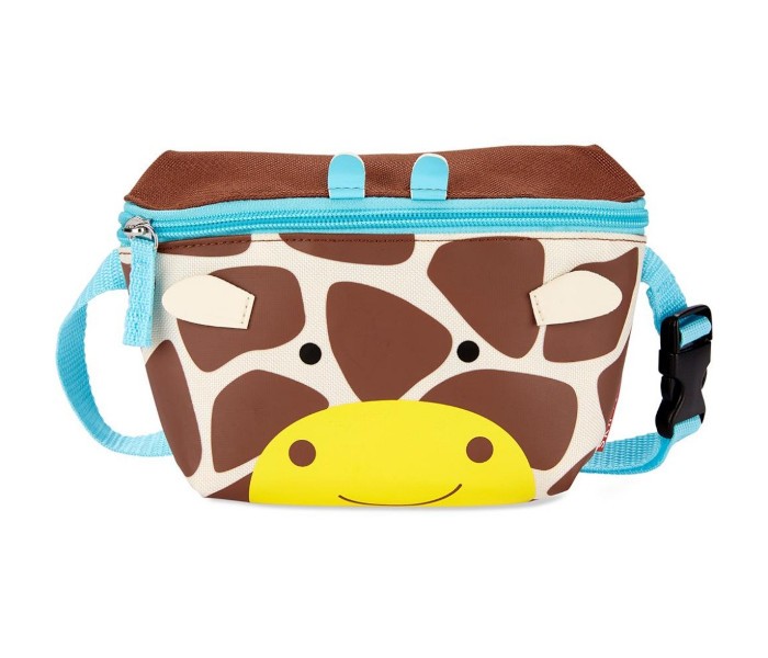 Skip Hop Dečija torba oko pojasa za devojčice Žirafa, Braon