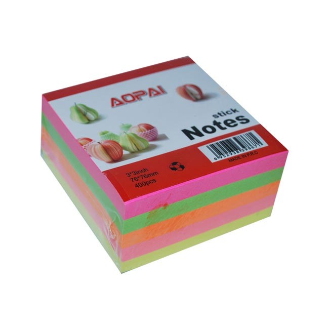 Samolepljivi papirići, 400 listova, Miks 5 boja