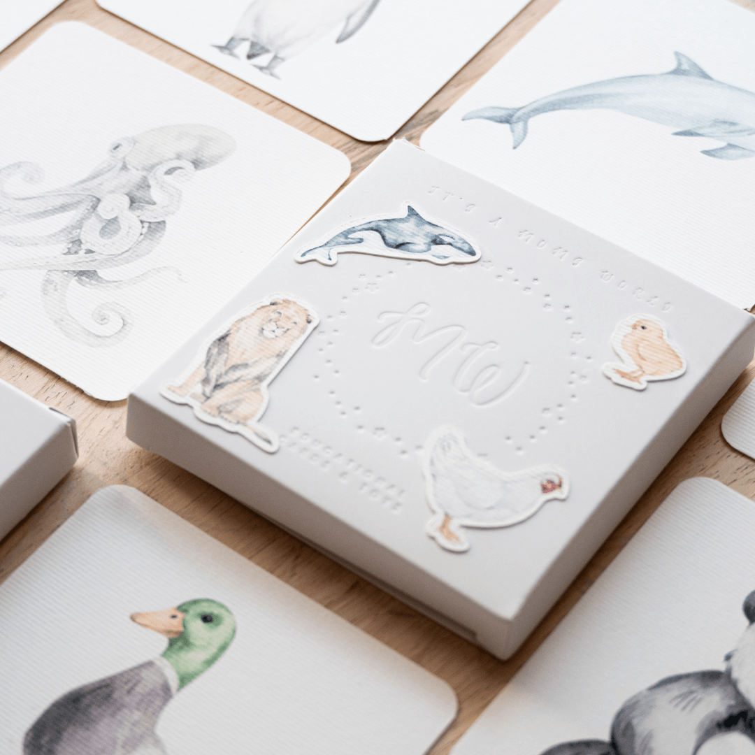 It's a moms world Set Edukativnih kartica za decu, 40 komada