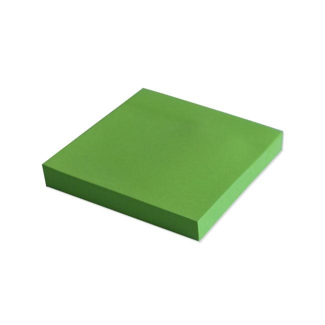 Samolepljivi papirići, 75x75, Neon zeleni