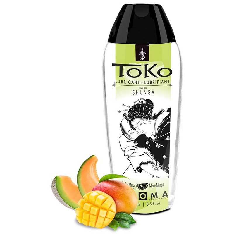 Shunga Lubrikant na bazi vode Toko, Aroma dinje i manga, 165ml