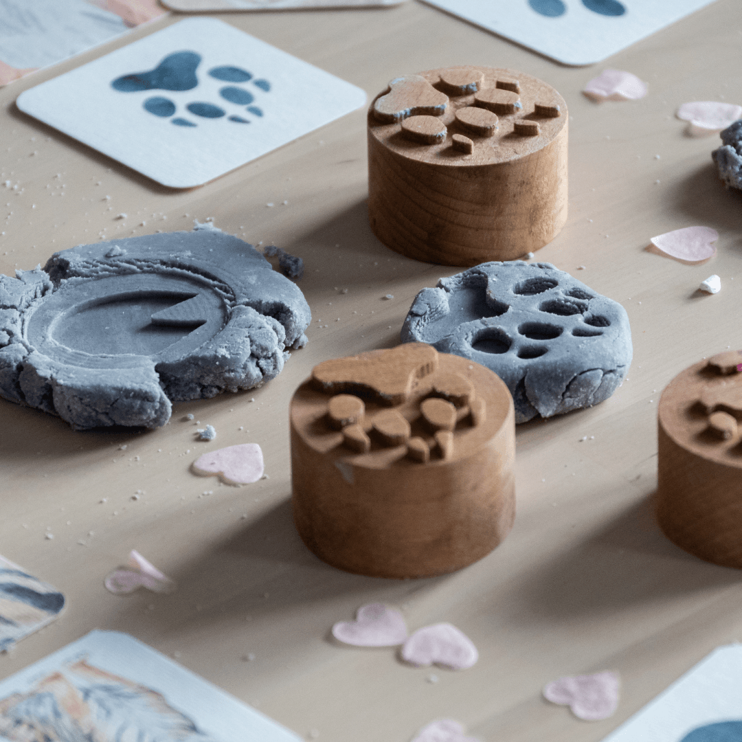 It's a moms world Drveni pečati za plastelin Šumske životinje, 6 pečata