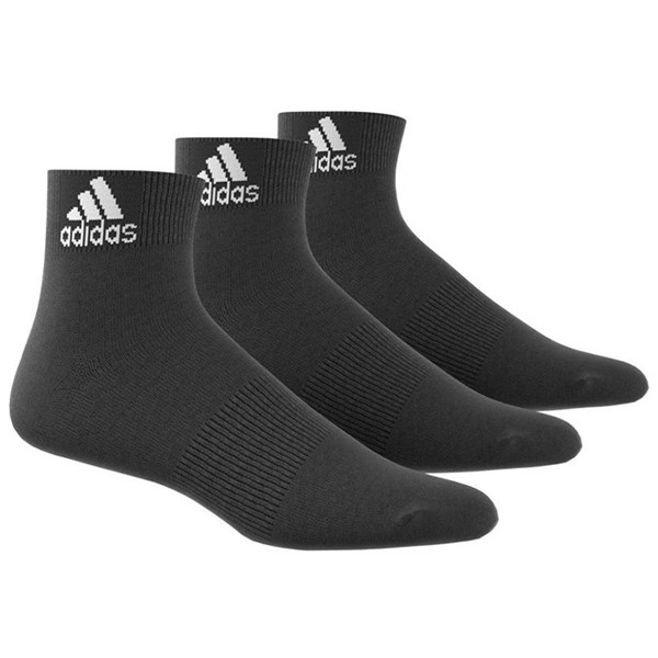 Adidas Čarape Per Ankle T, 3 para, Crne