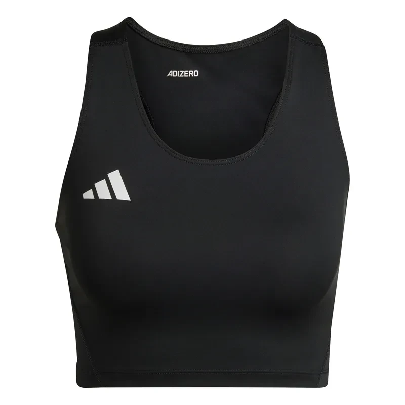 Adidas Ženski top za trening ADIZERO E CR, Crni