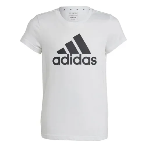 Adidas Majica za devojčice G ESS BL T, Bela