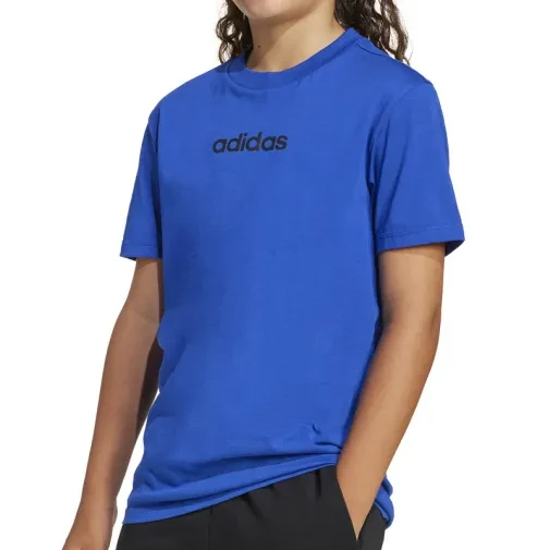 Adidas Majica za dečake J LIN TEE 160, Plava