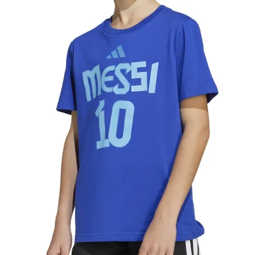 Adidas Majica za dečake Y MESSI N&N G T, Plava