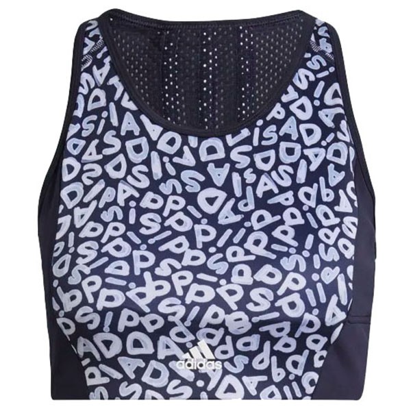 Adidas Ženski Krop top W FARM, Crno - beli