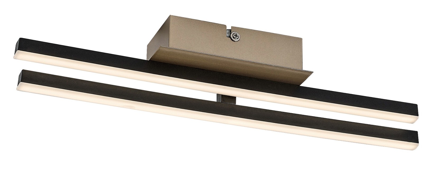 Rabalux Luster Demir, LED, 16W, 4000K, 41x13cm, Crni