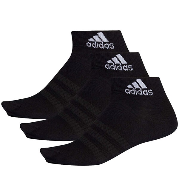 Adidas Čarape Light ANK, 3 para, Crne