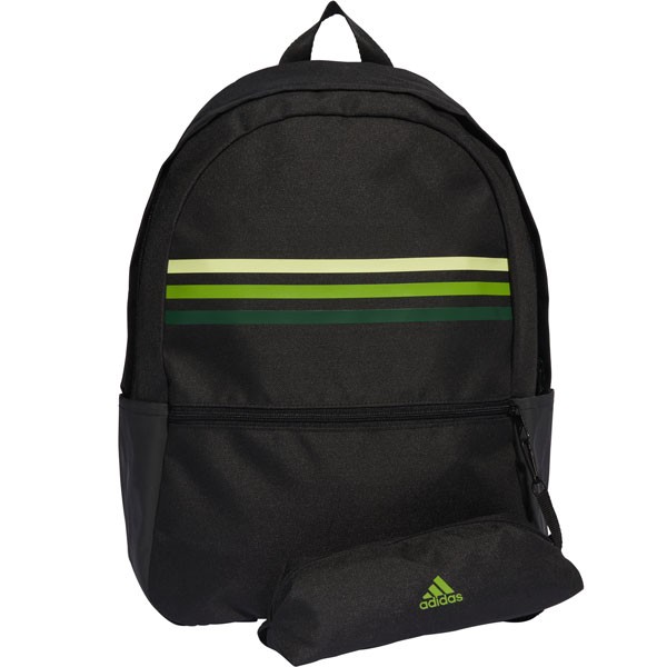 Adidas Ranac za dečake Classic 3S PC, Crno - zeleni