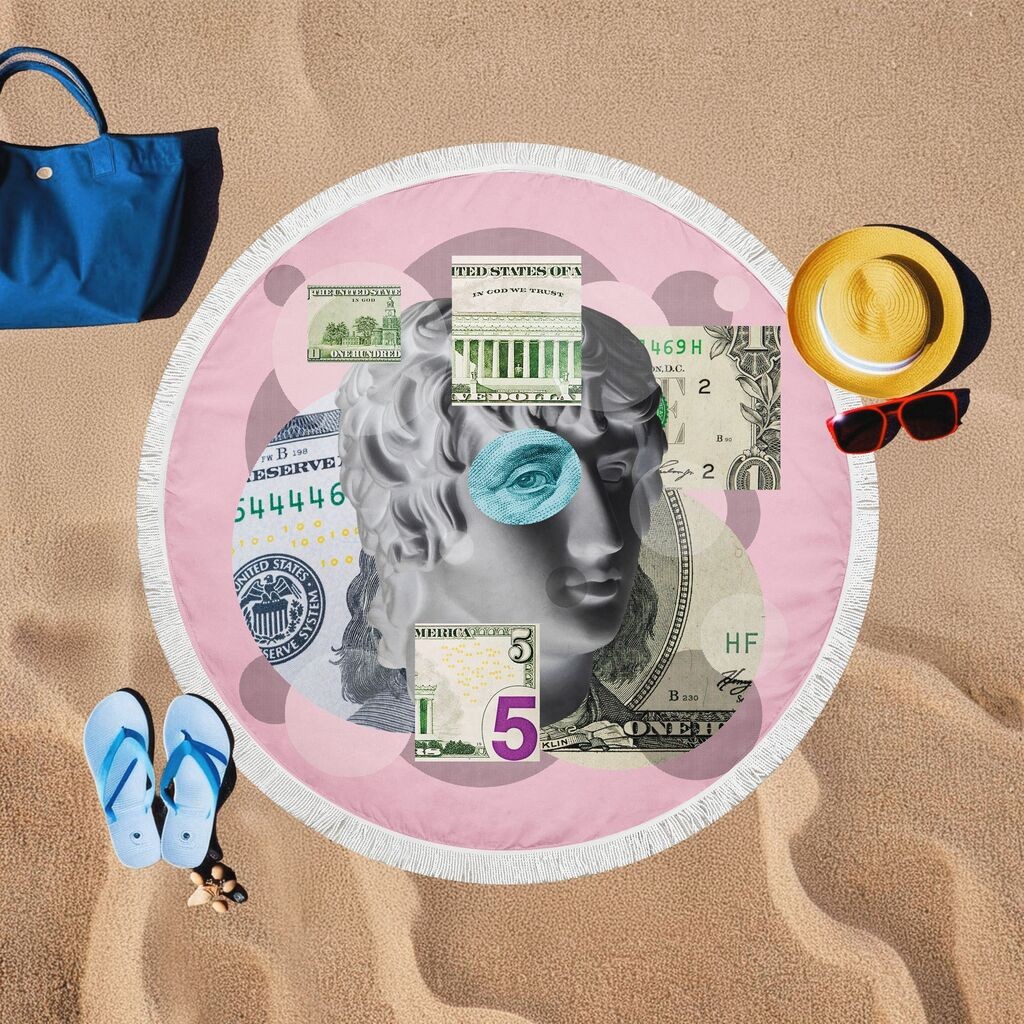 L'essentiel Maison Peškir za plažu BTR20217002, 150x150 cm, Šareni