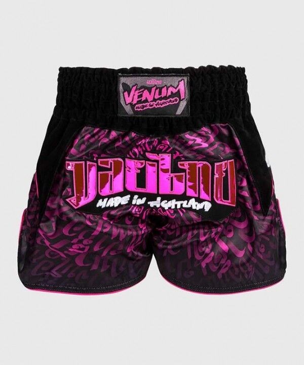 Venum Šorts za Muay Thai Attack, Crno-roze