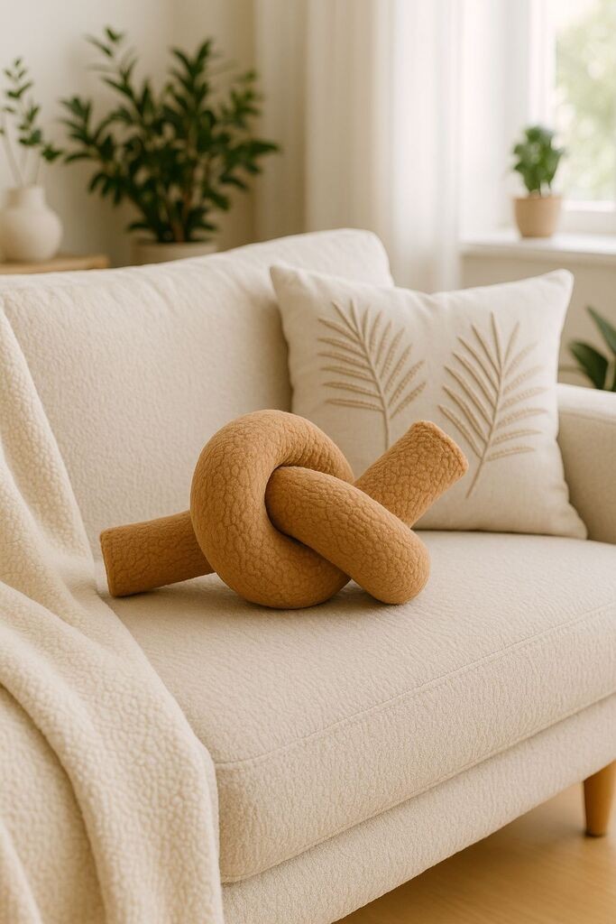 Aberto Design Dekorativni jastuk Dugum, 44x22x18 cm, Braon