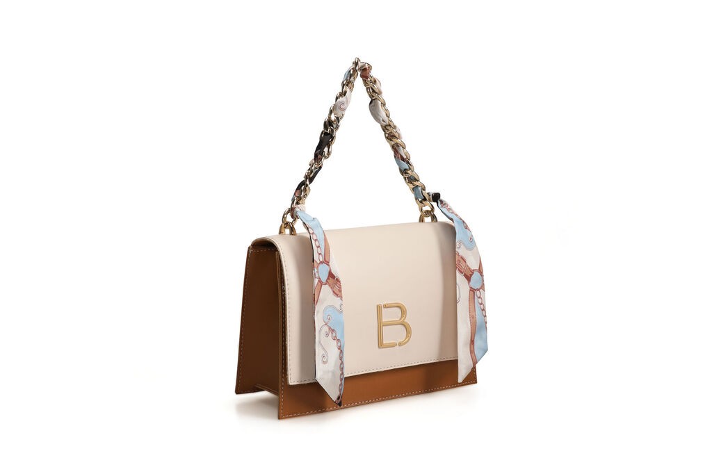 Lucky Bees Ženska torba 918, Braon-krem