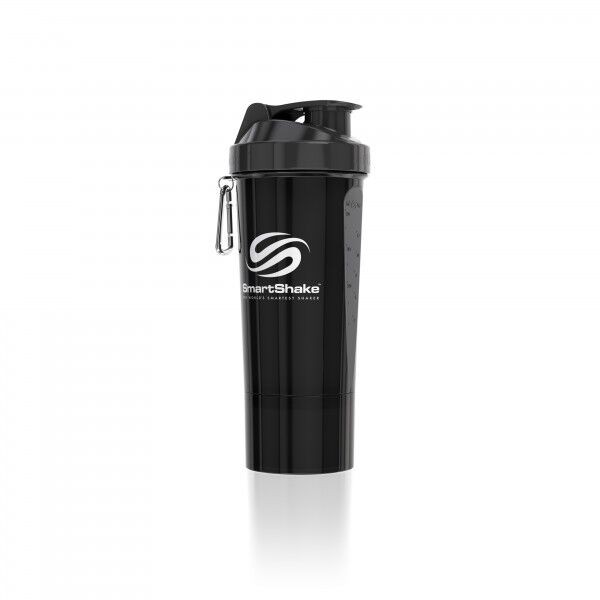 Smartshake Šejker Slim, 500 ml, Crni