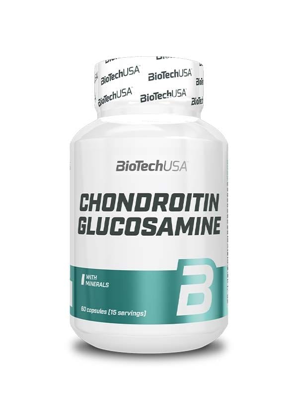 BioTechUSA Glukozamin Hondroitin - 60 kapsula
