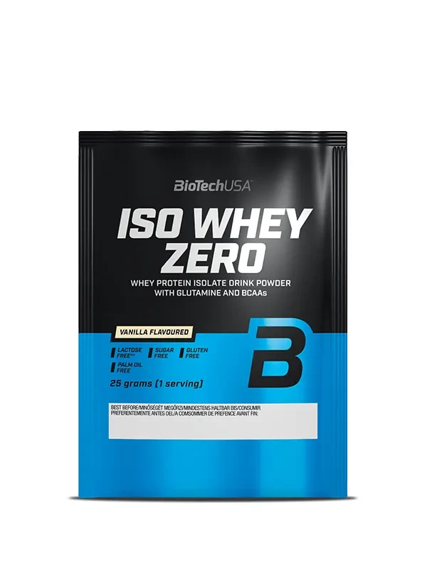BioTech USA Protein Iso Whey Zero, Vanila, 25g