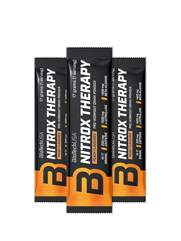 Biotechusa Pre-workout Nitrox Therapy, Breskva, 17g