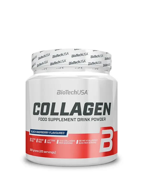 BIOTECHUSA Collagen, Malina, 300g