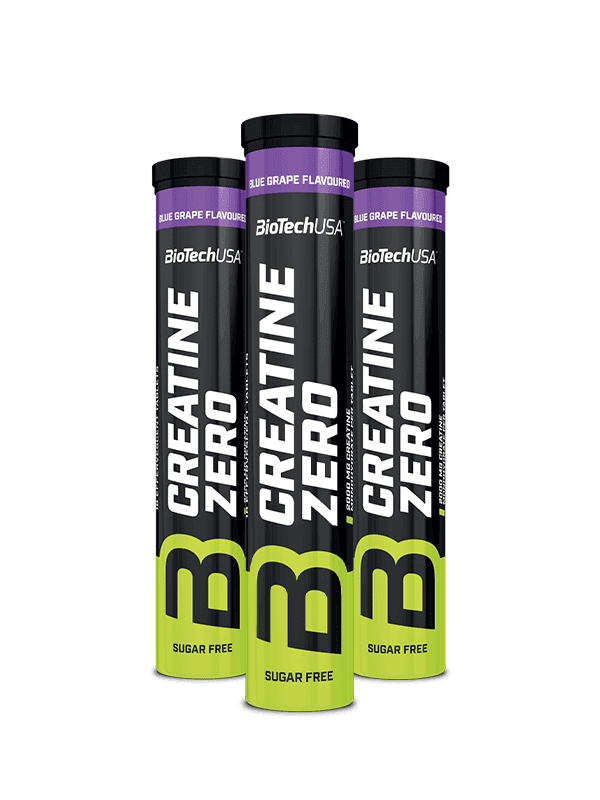 BioTechUSA Kreatin zero, Grožđe, 18 šumećih tableta