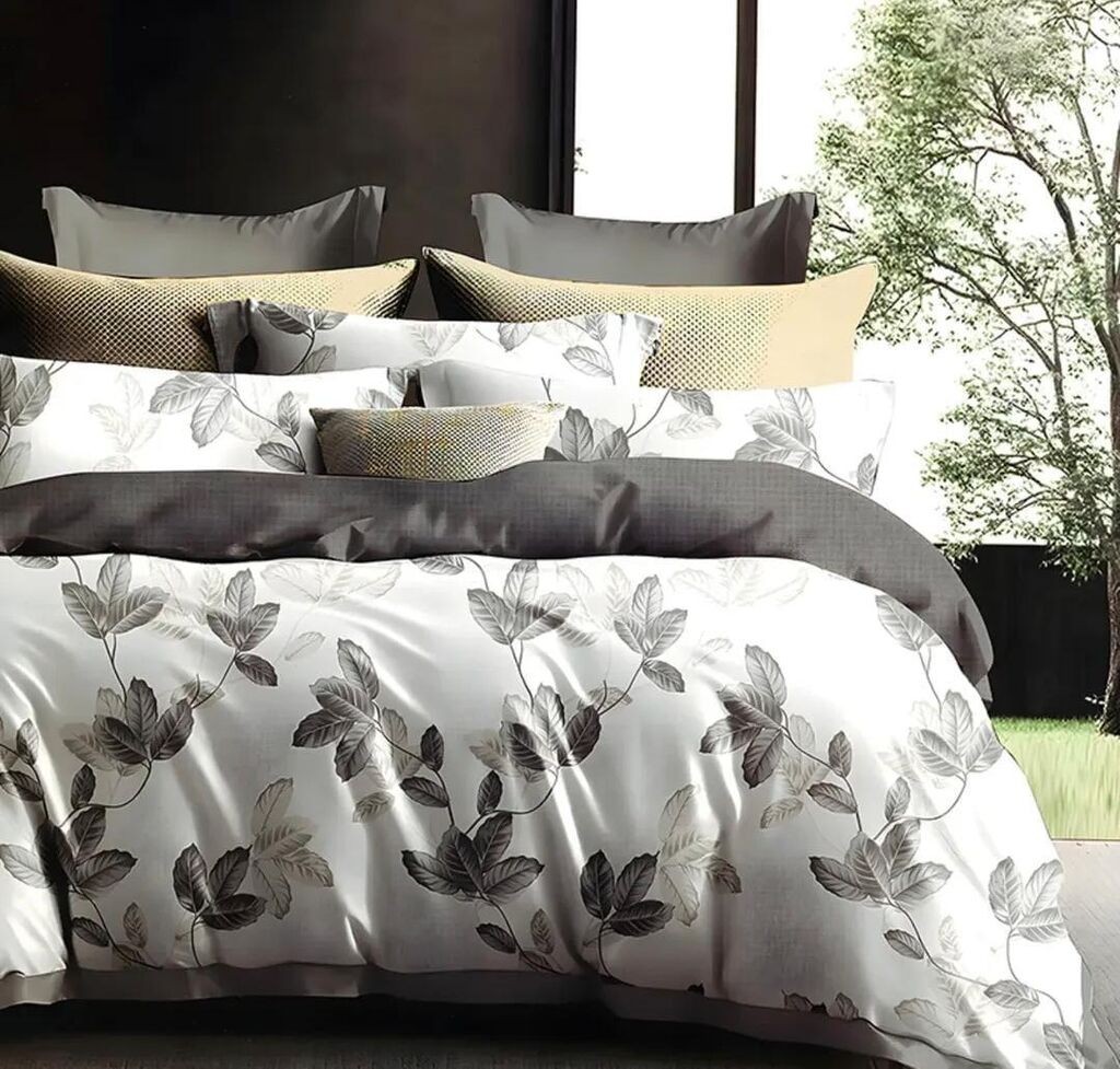 Minnah Dream Set posteljine Reflet, 160x220cm, Braon