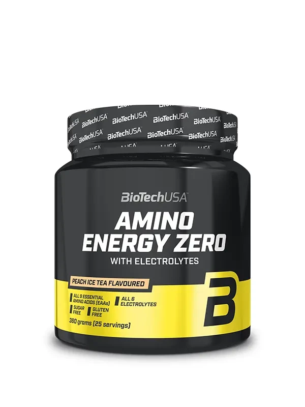 BIOTECHUSA Kompleks esencijalnih aminokiselina sa elektrolitima Amino Energy Zero + Elektrolytes, Breskva, 360g