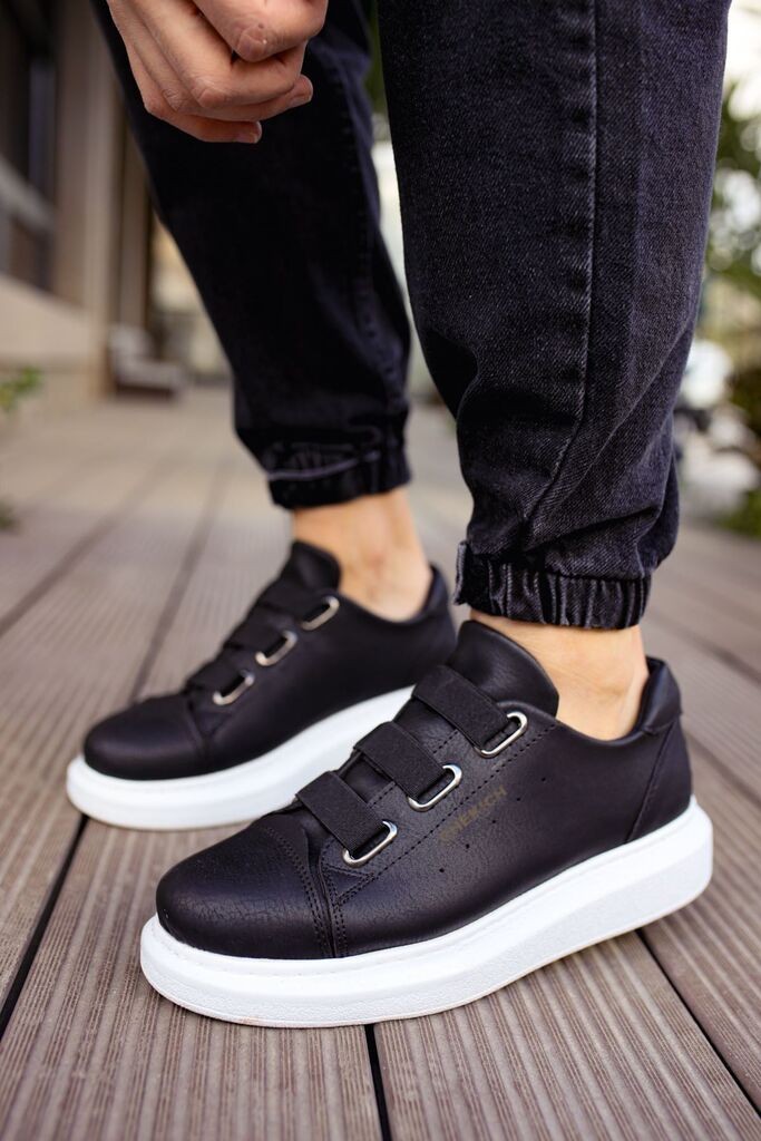 Chekich Muške patike CH253, Crno-bele