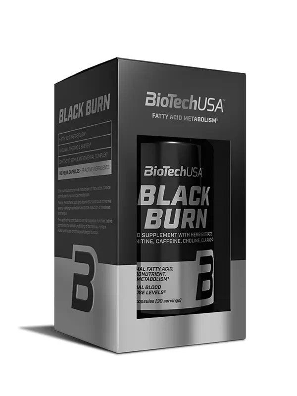 BIOTECHUSA Black Burn Dodatak ishrani, 90 kapsula