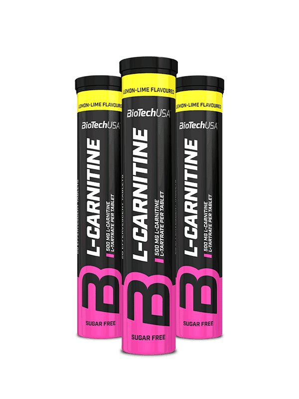 BioTechUSA L-Carnitine Effervescent šumeće tablete, Limun, 20 komada