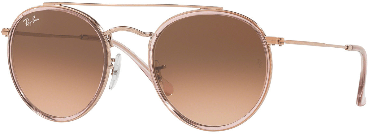Ray-Ban Ženske naočare za sunce Double Bridge 0RB3647N 9069A551, Roze
