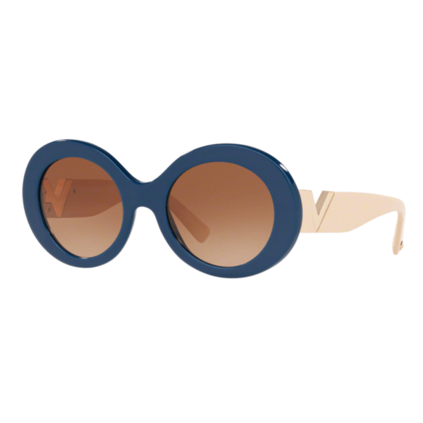 VALENTINO Ženske naočare za sunce 0VA4058 514013 52, Petrolej