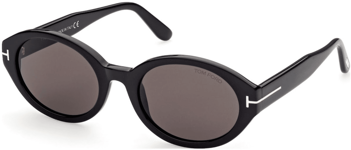 TOM FORD Ženske naočare za sunce Genevieve 0FT0916 01A55, Crne