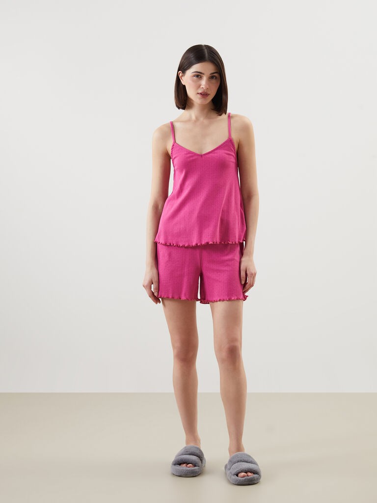 LC LC Waikiki Ženska komplet pidžama, S5EP85Z8-GRK, Roze