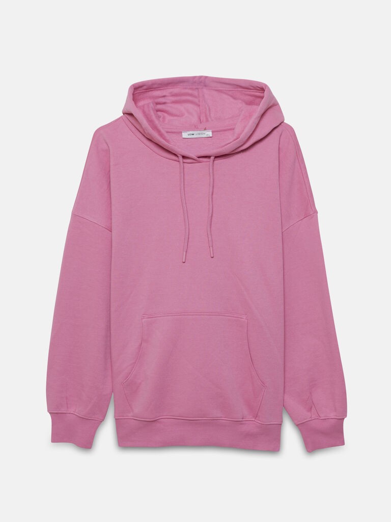 LC Waikiki Ženski duks, W4DP01Z8-GRJ, Dugi rukav, Sa kapuljačom, Roze